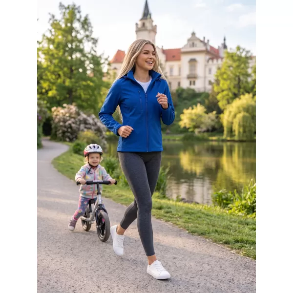  Dámská softshellová bunda ALTISPORT NoPrint NP/ALW945 KRÁLOVSKY MODRÁ 
