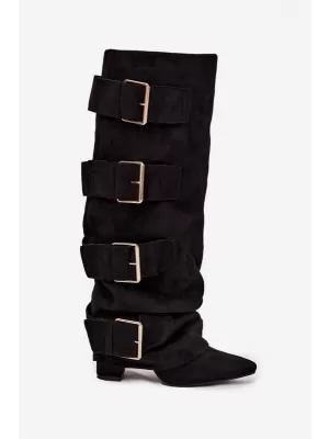 Dámské kozačky BOTO ISAVELLE 39162 BLACK
