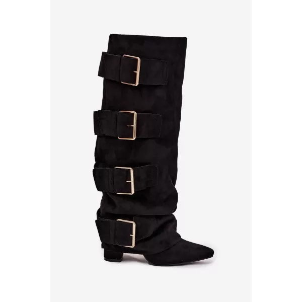  Dámské kozačky BOTO ISAVELLE 39162 BLACK 