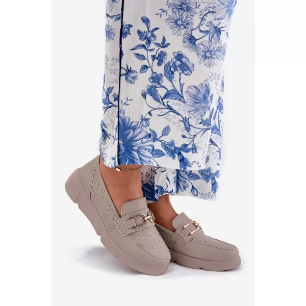  Dámské mokasíny VINCEZA 88007 BEIGE 