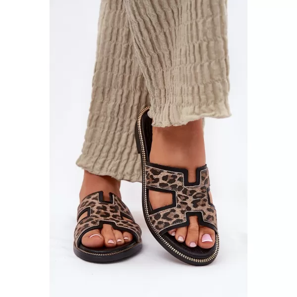  Dámské pantofle ZAZOO 40383 BEIGE 