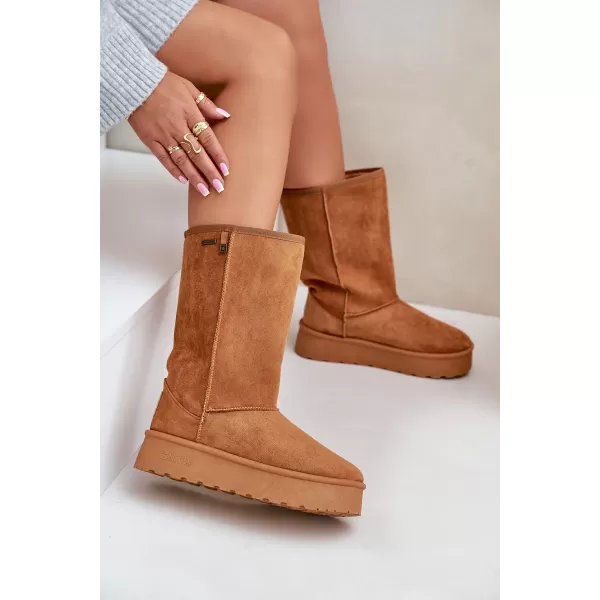  Dámské boty BIG STAR OO274893 BROWN/BEIGE 