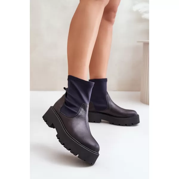  Dámské boty ZAZOO 2947 BLACK 