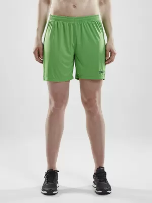 Dámské brankářské šortky CRAFT TW Squad Go GK Shorts W ŘEMESLNÁ ZELENÁ