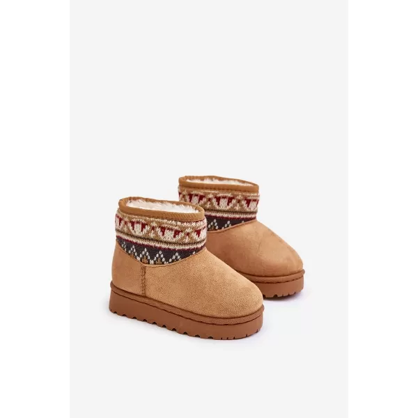  Dětské boty BOTO MIRIRAE 34582 CAMEL 