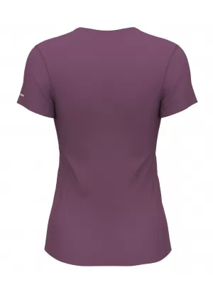 Dámské triko HANNAH WIV BLACK PLUM