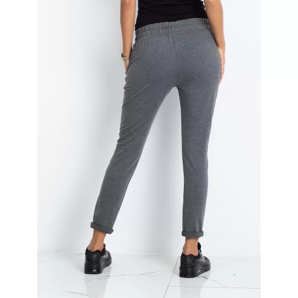  Dámské tepláky BASIC FEEL GOOD RV-DR-3698.09X DARK GREY 
