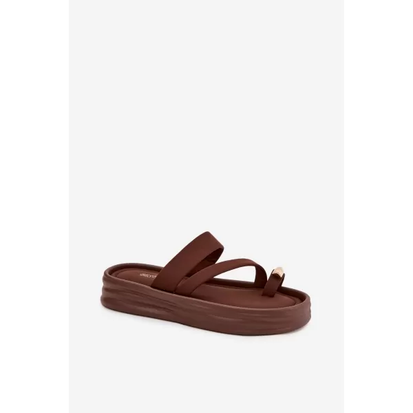  Dámské pantofle BOTO FARIELLE 41284 BROWN 