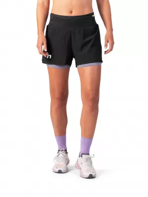 Dámské kraťasy HANNAH TISH SHORTS ANTHRACITE