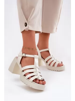 Dámské sandály VINCEZA 66621 BEIGE