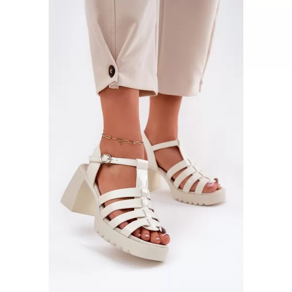  Dámské sandály VINCEZA 66621 BEIGE 