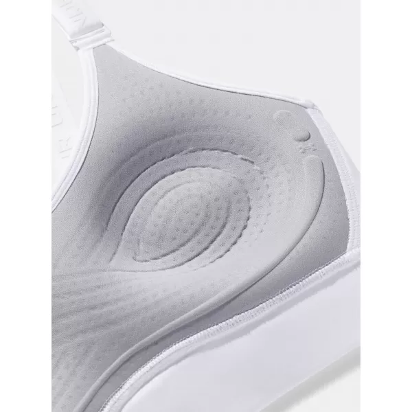  Dámská podprsenka UNDER ARMOUR INFINITY MID 2.0 BRA 1384123-101 BÍLÁ 