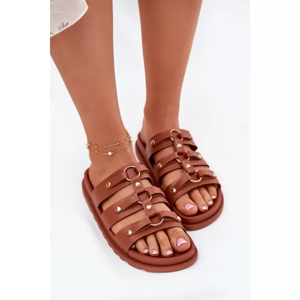  Dámské pantofle BOTO PASIRIELA 37527 CAMEL 