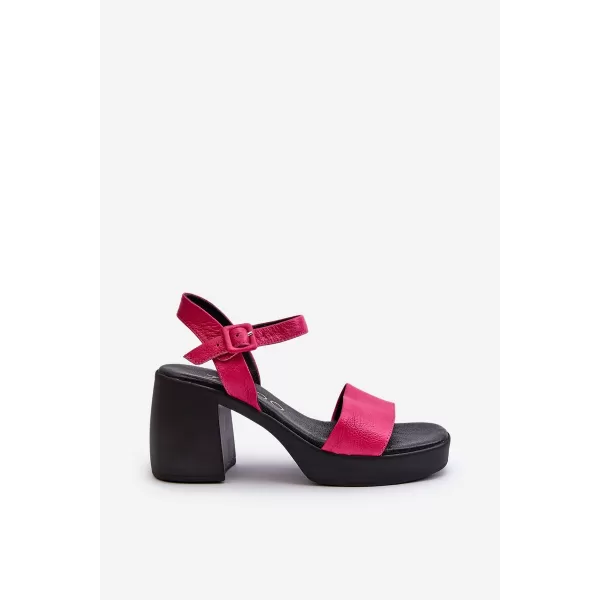  Dámské sandály ZAZOO 40386 FUSCHIA 