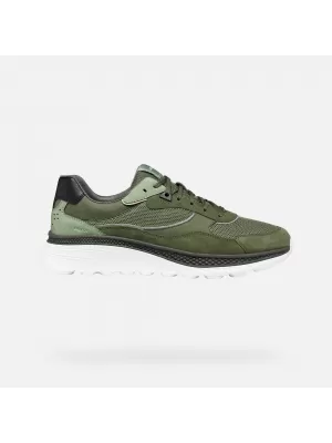 Pánské tenisky GEOX SPHERICA ACTIF X1 G014566 KHAKI
