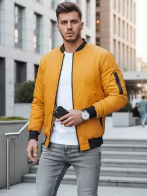 Pánská bunda DSTREET KARAMELOVÁ
