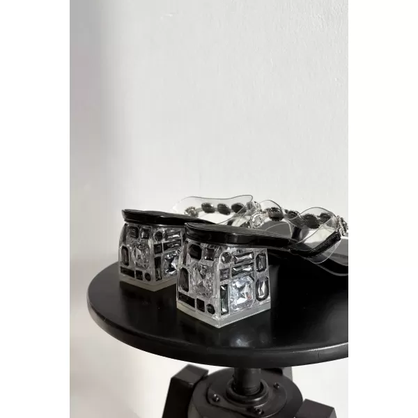  Dámské pantofle D&A MR1037-02 BLACK 