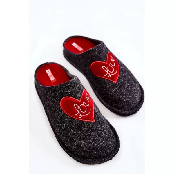  Dámské pantofle BIG STAR KK276019 BALCK/RED 