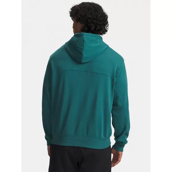  Pánská mikina UNDER ARMOUR UA RIVAL LW HOODIE 6012335-338 ČERNÁ 