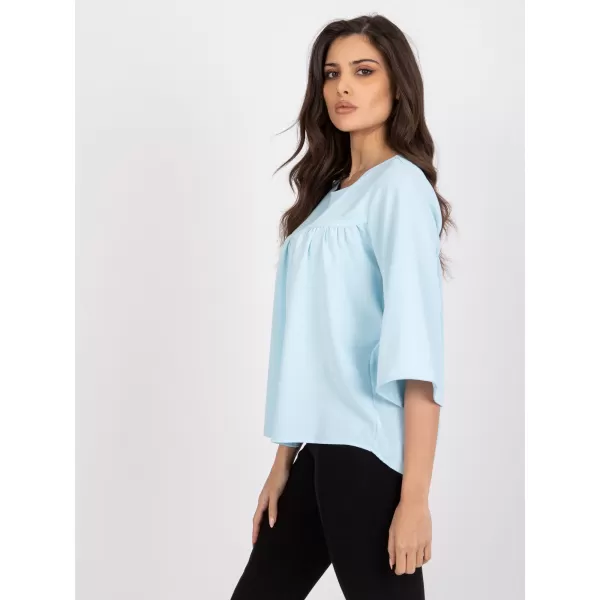  Dámská halenka RUE PARIS CHA-BZ-1701.29P LIGHT BLUE 