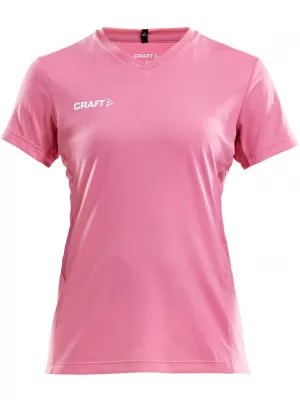 Dámské sportovní tričko s výstřihem do V CRAFT TW Squad Go Jersey Solid W POP