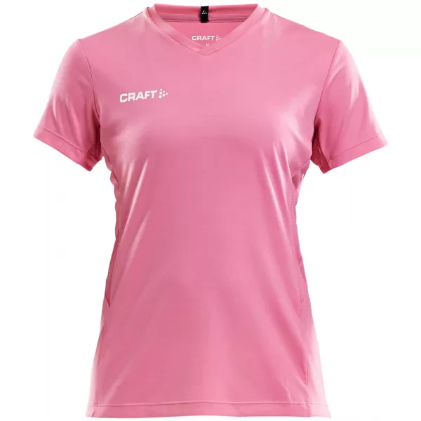  Dámské sportovní tričko s výstřihem do V CRAFT TW Squad Go Jersey Solid W POP 