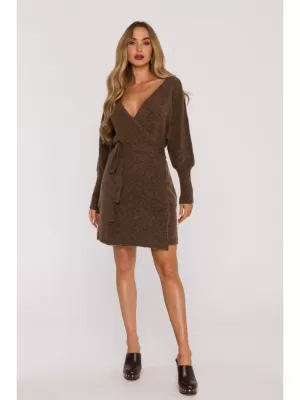 Dámské šaty MOE M631 CARAMEL
