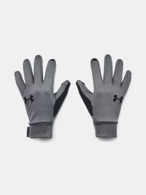 Pánské rukavice UNDER ARMOUR UA STORM LINER ŠEDÁ