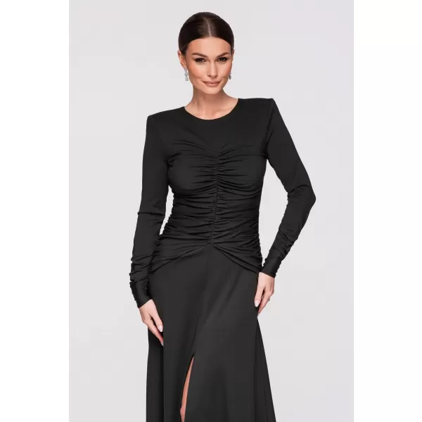  Dámské šaty LARICA LA-OM-DLR272 BLACK 