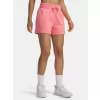 Dámské kraťasy UNDER ARMOUR RIVAL FLEECE SHORT 1382723-600 RŮŽOVÁ