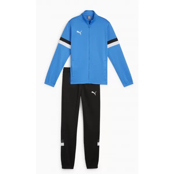  Dětská souprava PUMA TEAMRISE TRACKSUIT JR 658655_02 IGNITE BLUE/PUMA BLACK 