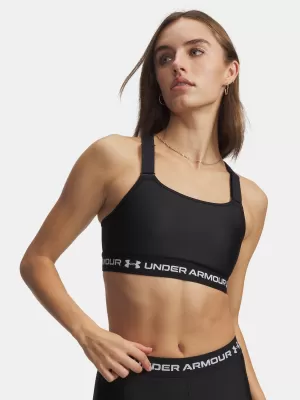 Dámská podprsenka UNDER ARMOUR HEATGEAR HIGH 6011152-008 ČERNÁ