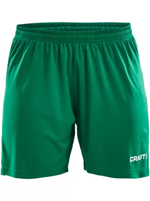Dámské sportovní kraťasy CRAFT TW Squad Go Short Solid W TÝMOVĚ ZELENÁ