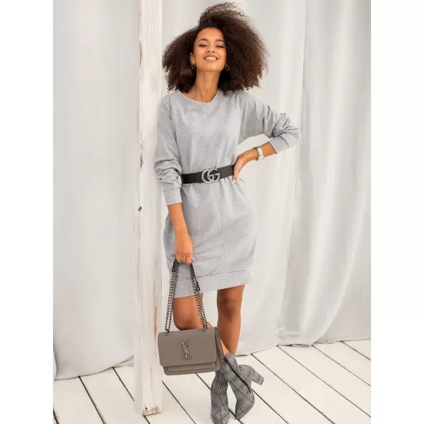 Dámské šaty BASIC FEEL GOOD RV-TU-5184.93P GRAY 