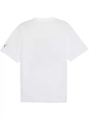 Pánské triko PUMA HOOPAVERSE TEE 3 632891-01 PUMA WHITE