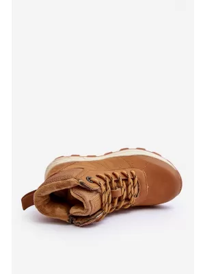 Dětské zimní boty BIG STAR MM374202 CAMEL