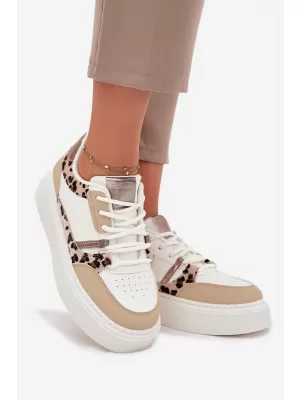 Dámské tenisky BIG STAR SS274357 WHITE/BEIGE