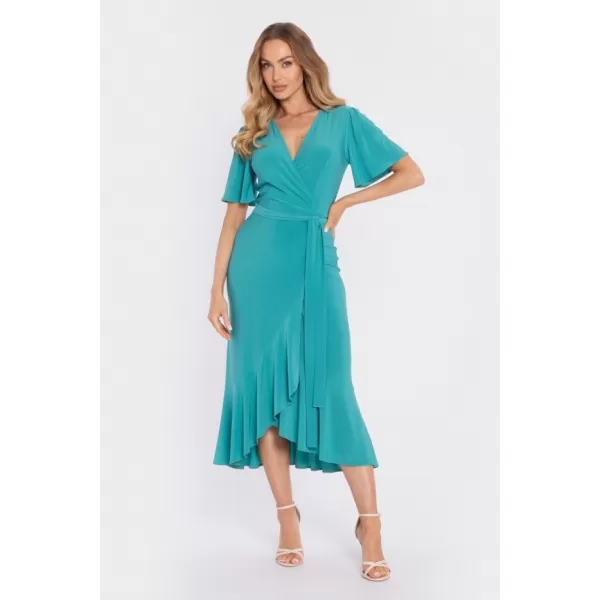  Dámské šaty MOE M912 TURQUOISE 