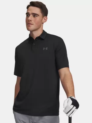 Pánské triko UNDER ARMOUR MATCHPLAY POLO 6009799-001 ČERNÁ