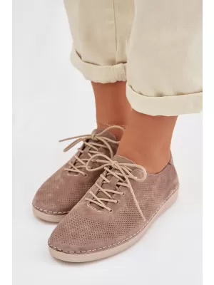 Dámské boty S.BARSKI LR61-7080 DARK BEIGE