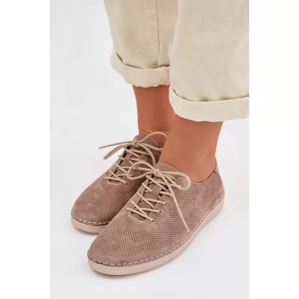 Dámské boty S.BARSKI LR61-7080 DARK BEIGE 