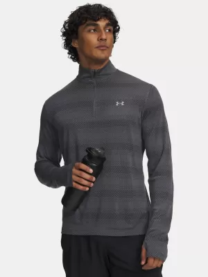 Pánské triko UNDER ARMOUR UA VELOCITI 1/4 ZIP 6010887-025 ŠEDÁ
