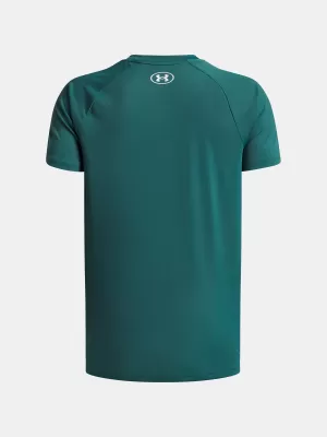 Chlapecké triko UNDER ARMOUR UA TECH 2.0 SS 1363284-338 ZELENÁ