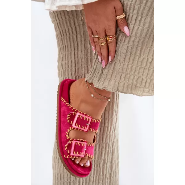  Dámské pantofle BOTO VISLEY 37421 FUCHSIA 