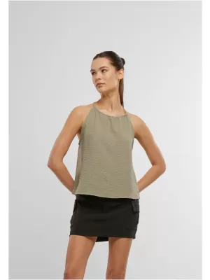 Dámské triko URBAN CLASSICS TB7501 PALE OLIVE