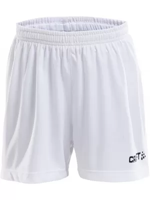 Dětské sportovní kraťasy CRAFT TW Squad Go Short Solid Jr BÍLÁ