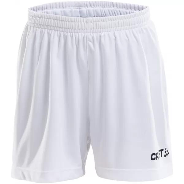  Dětské sportovní kraťasy CRAFT TW Squad Go Short Solid Jr BÍLÁ 