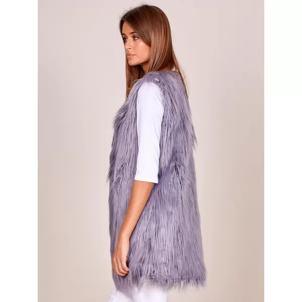  Dámská vesta WOOL FASHION ITALIA AT-KZ-173501A-1.12P GRAY 