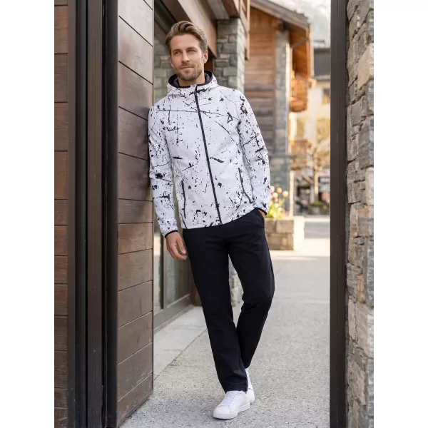  Pánská softshellová bunda premium ALTISPORT VOJ/ALM034JACK01 BÍLÁ 