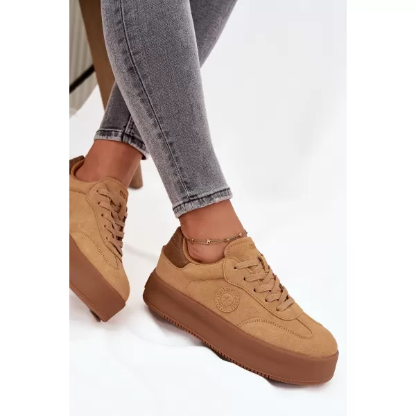  Dámské tenisky BIG STAR SS274762 BROWN/BEIGE 